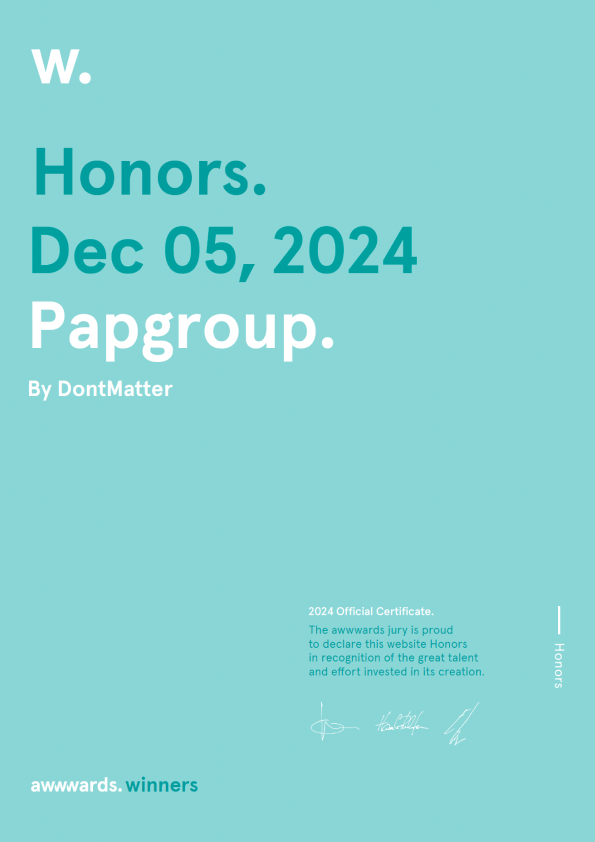 Awwwards Honor